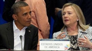 President Obama and Secretary of State Hillary Clinton