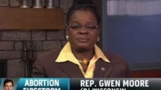 Rep. Gwen Moore speaking with MSNBC's Thomas Roberts