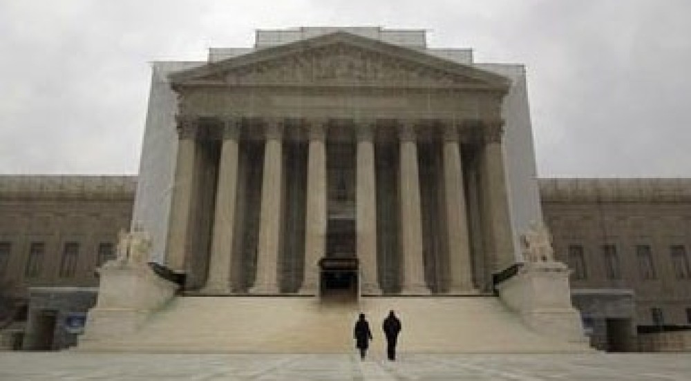 Supreme Court building in Washington