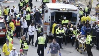 Boston on high alert after marathon bombing kills 3, injures scores