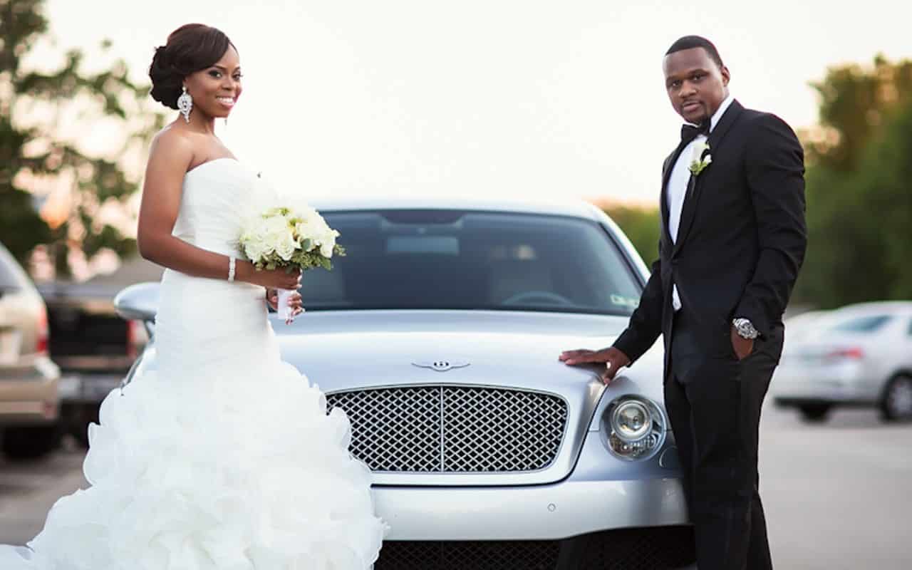 [BLACK WEDDING STYLE] This Couple Brought Mardi Gras to Nigeria!