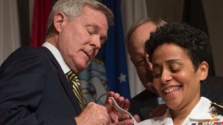 Michelle Howard Becomes 1st Female 4-Star Officer in the Navy