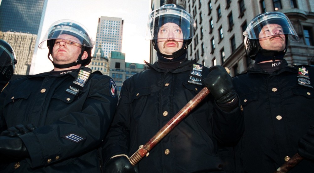 police riot gear
