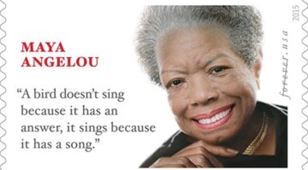 New Maya Angelou Postage Stamp Features Thing Maya Angelou Didn