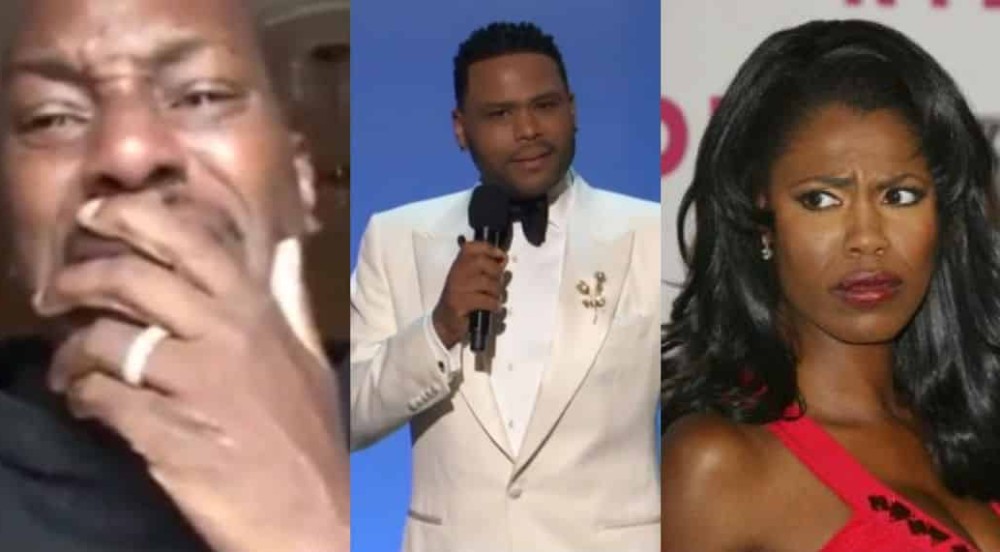 Tyrese (left), Anthony Anderson (center), Omarosa Newman (right)