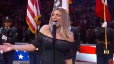 Fergie national anthem