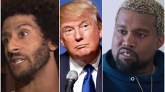 Colin Kaepernick, Trump, Kanye West