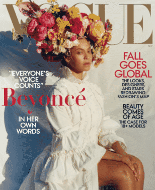 Beyoncé, Vogue, Magazine Cover