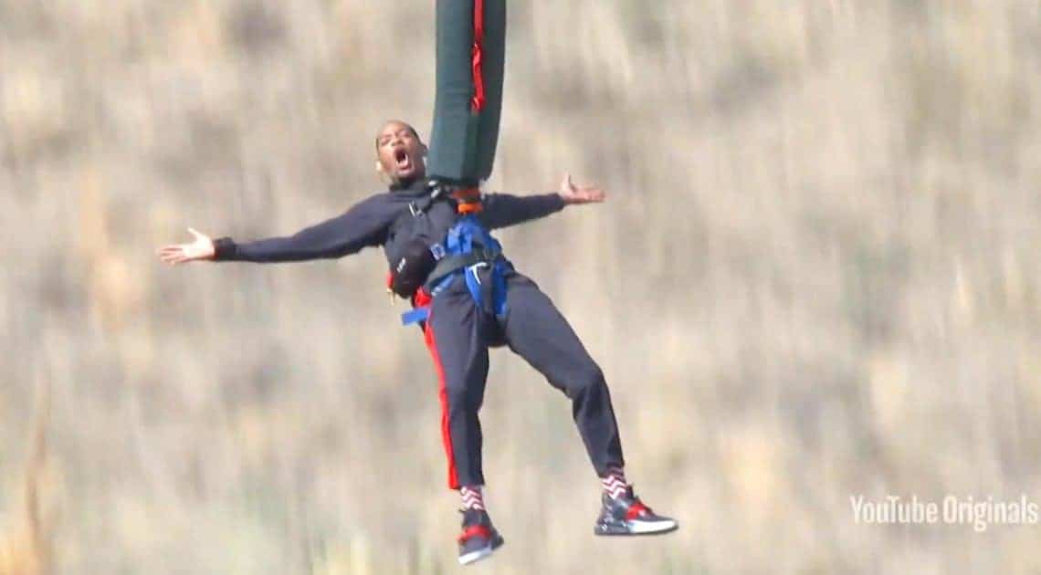 Will Smith, Bungee Jump, Grand Canyon