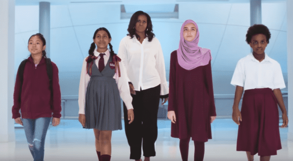Michelle Obama, Global Girls Alliance