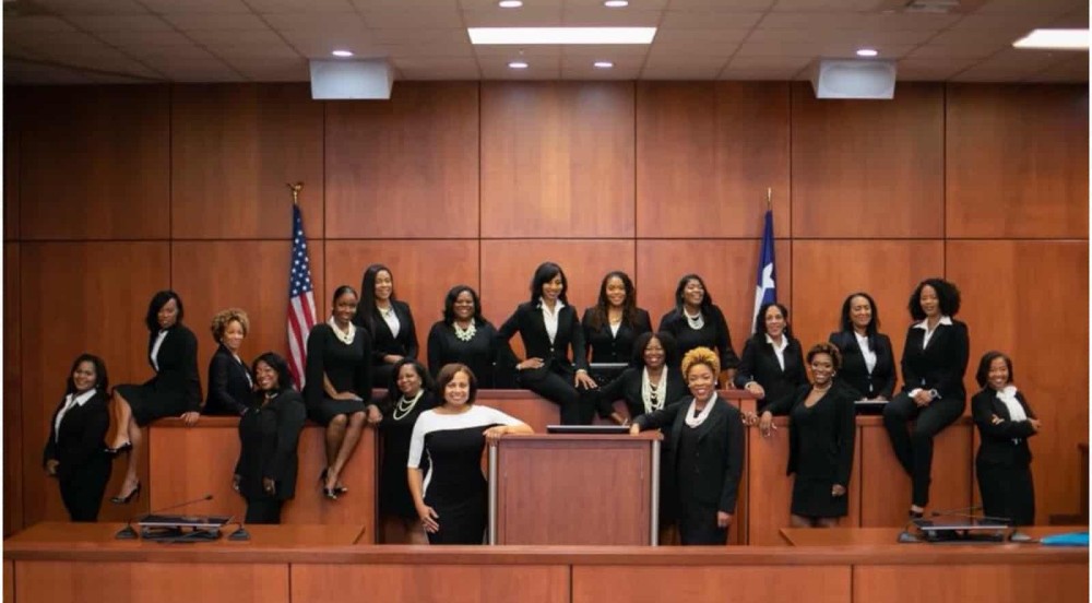 19, black female judges, Houston, Texas