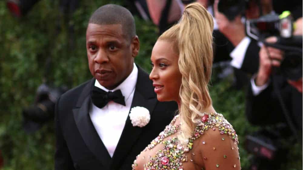 Jay Z and Beyonce Knowles attend the Costume Institute benefit gala at the Metropolitan Museum of Art on May 4, 2015 in New York.