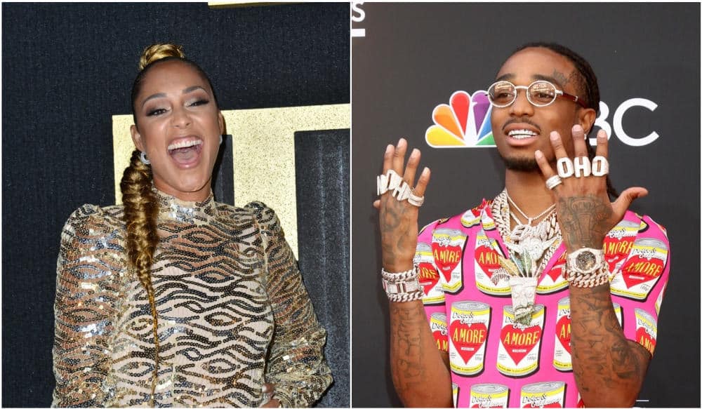 LOS ANGELES, CA. September 17, 2018: Amanda Seales at The HBO Emmy Party at the Pacific Design Centre. Picture: Paul Smith/Featureflash - /LAS VEGAS - MAY 20: Quavo at the 2018 Billboard Music Awards at MGM Grand Garden Arena on May 20, 2018 in Las Vegas, NV