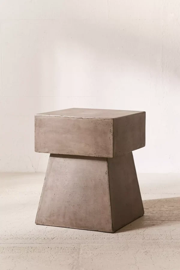 Urban Outfitters Concrete Side Table