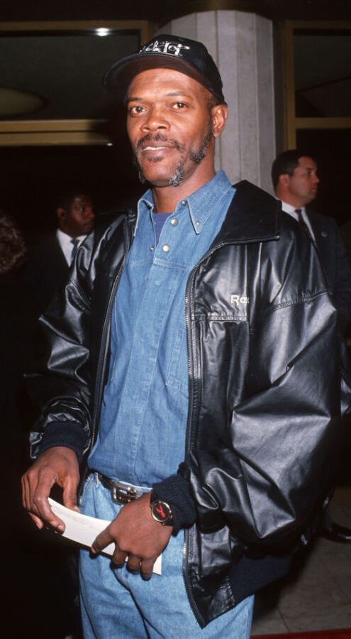 Samuel L Jackson wearing Thanksgiving style inspiration from the 90s