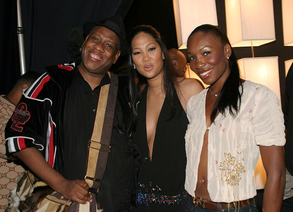 André Leon Talley, Kimora Lee Simmons and Venus Williams (Photo by Johnny Nunez/WireImage)