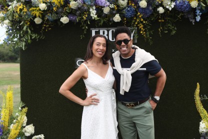EDGARTOWN, MASSACHUSETTS - AUGUST 15: Keija Minor and BJ Coleman attend EBONY Summer Soireé on August 15, 2022 in Edgartown, Massachusetts. (Photo by Scott Eisen/Getty Images for Ebony Media Group)