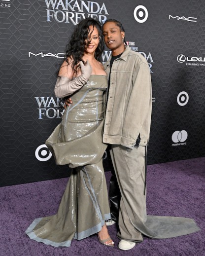 Rihanna and A$AP Rocky. Image: Axelle/Bauer-Griffin/FilmMagic for Getty Images