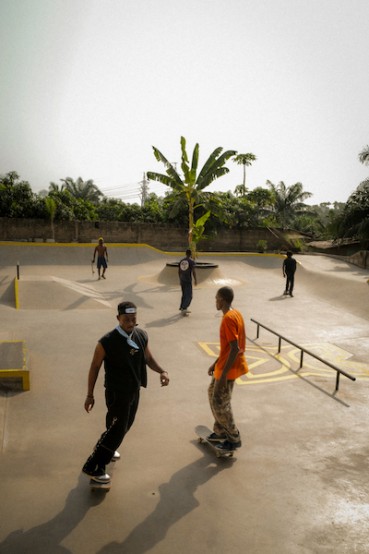 January 5, 2020: The following day we checked out the Surf Ghana Collective’s Freedom Skate Park, Ghana’s first fully functional skate park for  youth to explore “creative self-expression through action sports.