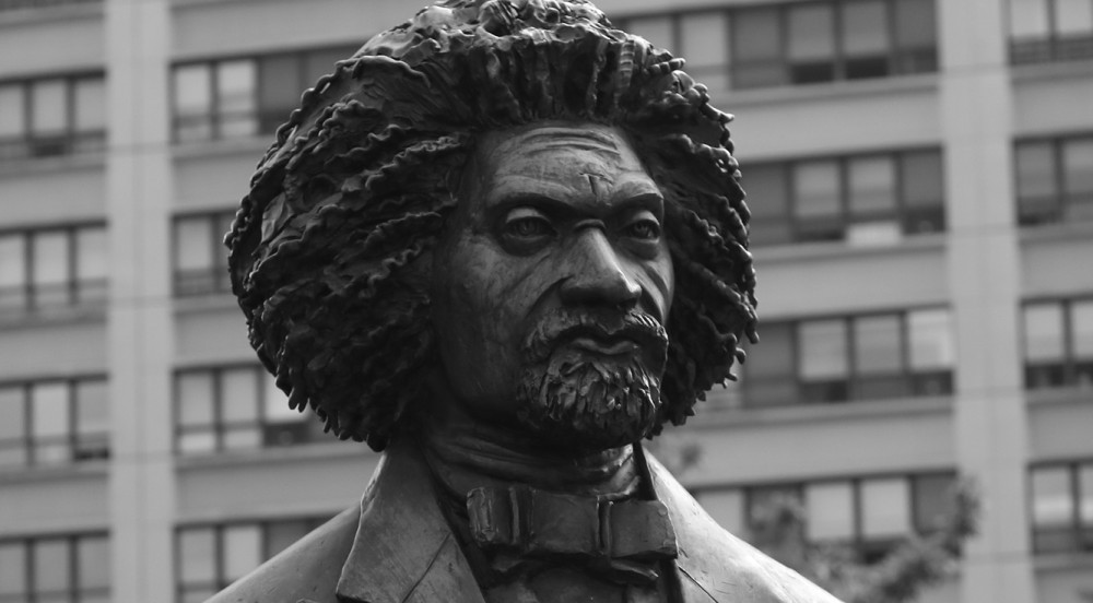 Frederick Douglass in Harlem, New York