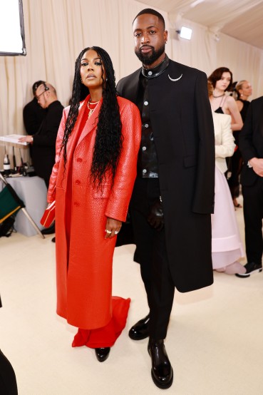 Gabrielle Union and Dwyane Wade in Prada. Image: Matt Winkelmeyer/MG23 for Getty Images for The Met Museum/Vogue