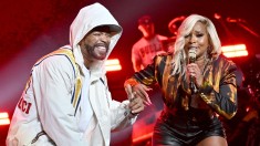 Mary J. Blige and Method Man at perform Strength of a Woman Festival