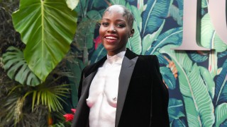 Lupita Nyong'o at the 2023 Tony Awards ceremony