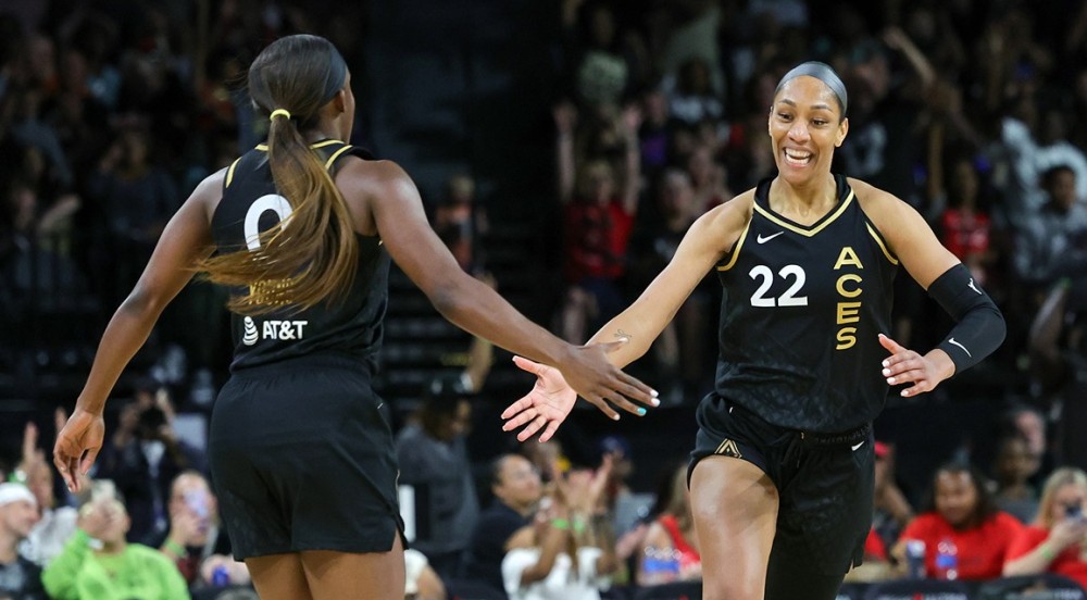 Las Vegas Aces - One of only five players in WNBA history