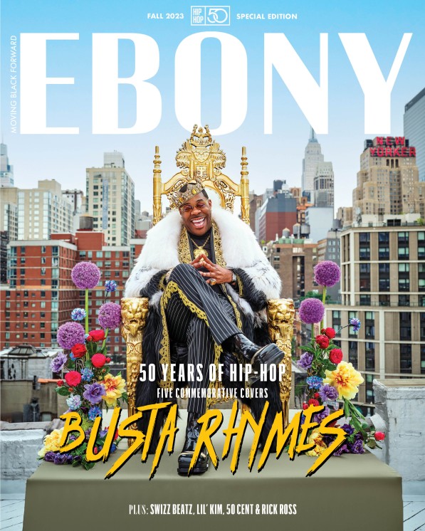 EBONY hip-hop 50 Busta Rhymes. Shot By Keith Major