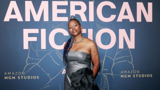 Erika Alexander attends "American Fiction" New York screening